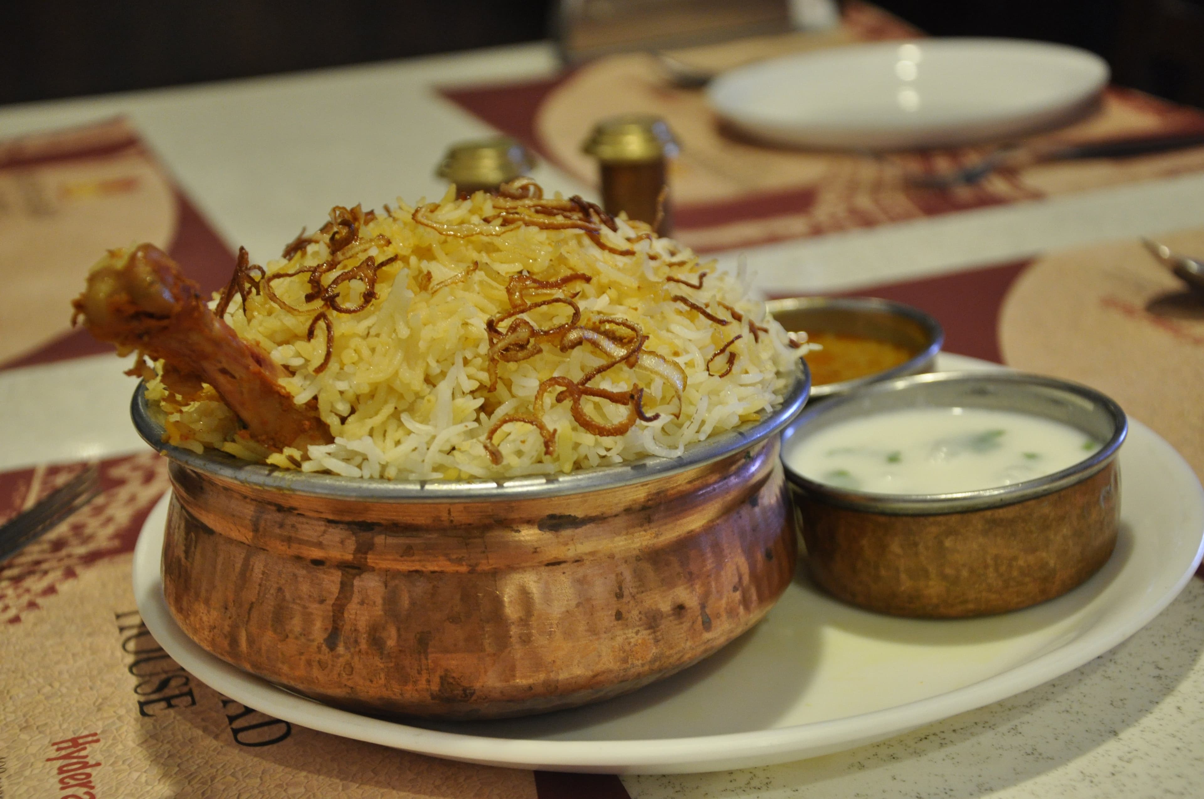 Hyderabadi Pakki Biryani — India